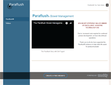 Tablet Screenshot of paraflush.com